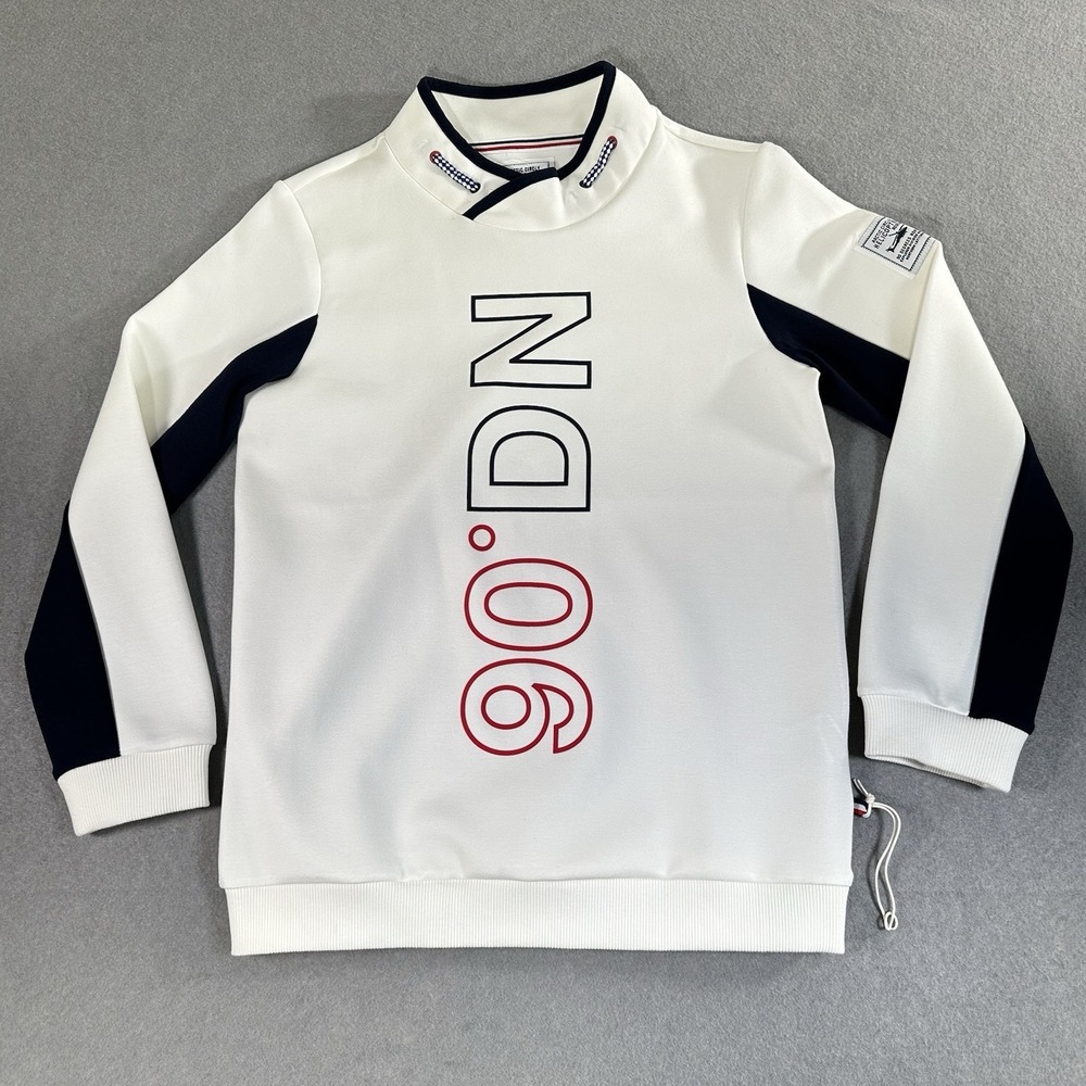 Arctic Circle Marines Sweater Women's 13/14 White 90 Degrees North Shawl Neck